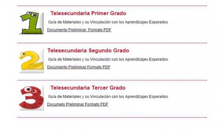   Guía de Materiales y su Vinculación con los Aprendizajes Esperados de Telesecundaria